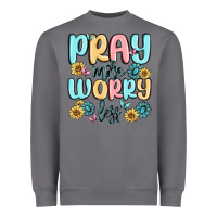 Storm pray more worry less Heavyweight Sweatshirt - MaliasSmallBusiness
