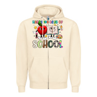 Sandshell happy 100 days of school Zipper Hoodie - Artiststas