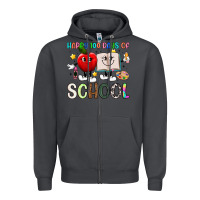 Smoke happy 100 days of school Zipper Hoodie - Artiststas