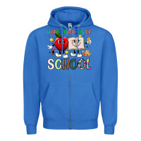 True Royal happy 100 days of school Zipper Hoodie - Artiststas