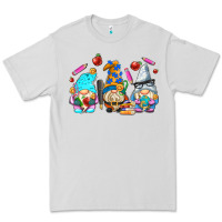 Dove Grey teacher gnomes Premium Tee - AdoDesignShop