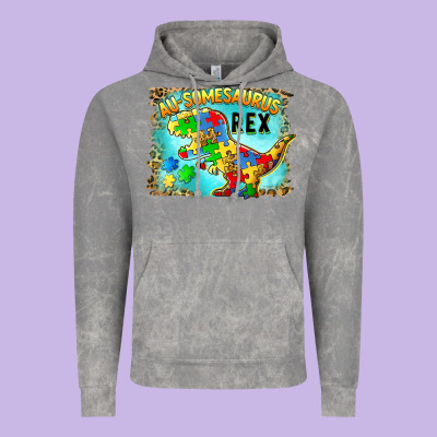 Au Somesaurus Rex Vintage Hoodie Designed By Barkaloodesign