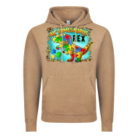 Vintage Coffee au somesaurus rex Vintage Hoodie - BarkalooDesign