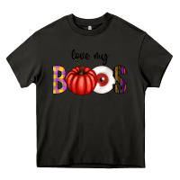Asphalt love my boos Heavy Core Tee - CowhideDigitalArt
