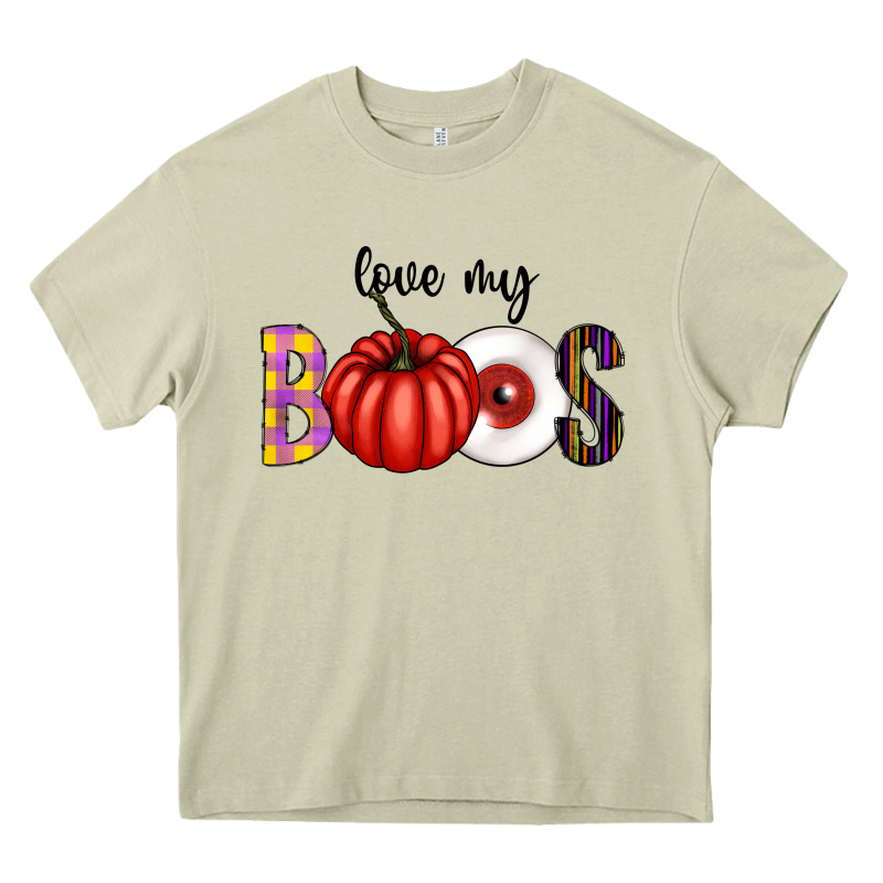 Love My Boos Heavy Core Tee by CowhideDigitalArt | Teevron