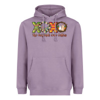 Lavender Xoxo the original love letters Heavyweight Hoodie - NancyCooperArtShop