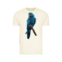 Vintage Arctic Hyacinth Macaw Vintage Tee - LillyAllenDesigns