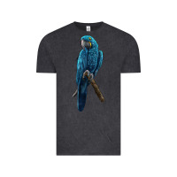Vintage Black Hyacinth Macaw Vintage Tee - LillyAllenDesigns