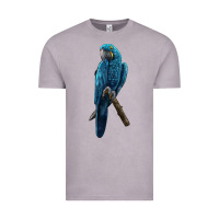 Vintage Zinc Hyacinth Macaw Vintage Tee - LillyAllenDesigns