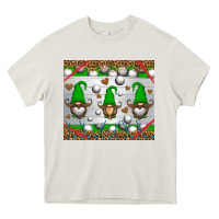 Cream western golf gnome Heavy Core Tee - HRA Design Shop
