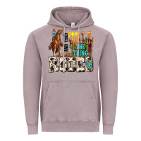 Vintage Zinc and they call the thing rodeo Vintage Hoodie - NancyCooperArtShop