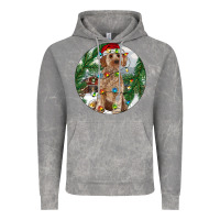 Cloud Rock Cockapoo Christmas Vintage Hoodie - RanaPortraitStore