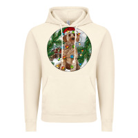 Vintage Artic Cockapoo Christmas Vintage Hoodie - RanaPortraitStore