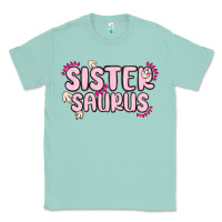 Seafoam sister saurus Classic Tee - MaliasSmallBusiness
