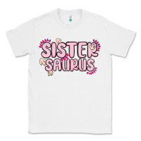 White sister saurus Classic Tee - MaliasSmallBusiness
