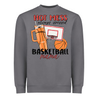 Storm hot mess always stressed basketball mama Heavyweight Sweatshirt - MaliasSmallBusiness
