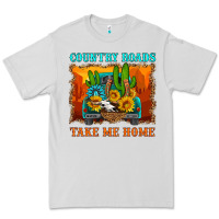 Dove Grey country roads take me home Premium Tee - HRA Design Shop