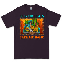 Plum country roads take me home Premium Tee - HRA Design Shop