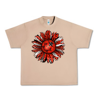 Burro Ladybug Sunflower Urban Heavy Tee - Jasminsmagicworld