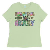 Matcha beautiful crazy Ladies Tee - CowhideDigitalArt