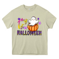 Mossy my 1st halloween Heavy Core Tee - CowhideDigitalArt