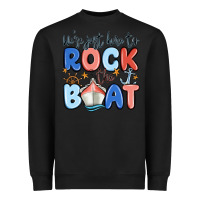 Black were just here to rock the boat Heavyweight Sweatshirt - MaliasSmallBusiness