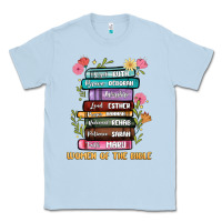 Dusty Blue the original women of the bible books full color Classic Tee - JahusDesignShop