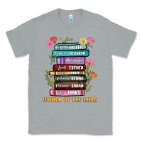 Heather Grey the original women of the bible books full color Classic Tee - JahusDesignShop