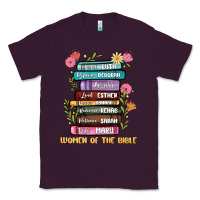 Plum the original women of the bible books full color Classic Tee - JahusDesignShop