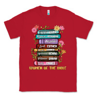 Red the original women of the bible books full color Classic Tee - JahusDesignShop
