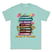 Seafoam the original women of the bible books full color Classic Tee - JahusDesignShop