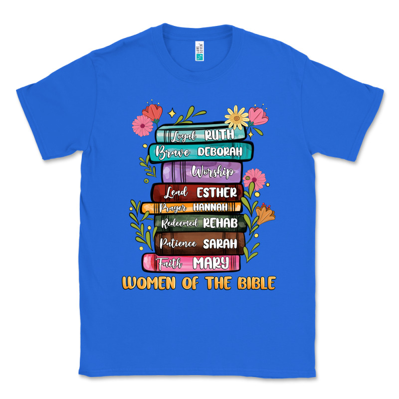 The Original Women Of The Bible Books Full Color Classic Tee by JahusDesignShop | Teevron