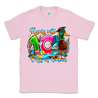 Bubblegum Pink name flying into 100 days of school Classic Tee - CowhideDigitalArt