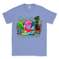 Colony Blue name flying into 100 days of school Classic Tee - CowhideDigitalArt