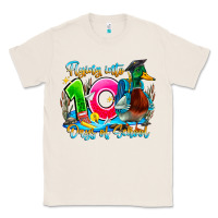 Natural name flying into 100 days of school Classic Tee - CowhideDigitalArt
