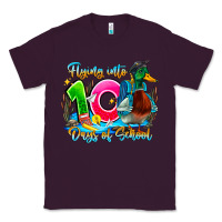 Plum name flying into 100 days of school Classic Tee - CowhideDigitalArt