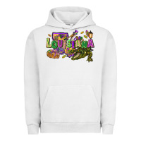 Pigment Lunar Rock Louisiana Mardi Gras Urban Hoodie - FaDigitalArtStudio