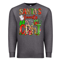 Charcoal Heather santa's favorite cpht Premium Sweatshirt - texasbilliewilder