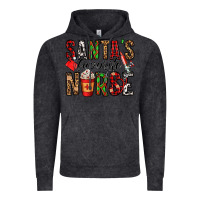 Santa's Favorite Nurse Vintage Hoodie | Teevron