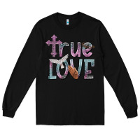 Black true love Long Sleeve Tee - NancyCooperArtShop