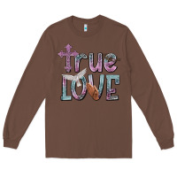 Chestnut true love Long Sleeve Tee - NancyCooperArtShop