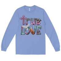Colony Blue true love Long Sleeve Tee - NancyCooperArtShop