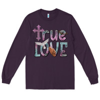 Plum true love Long Sleeve Tee - NancyCooperArtShop