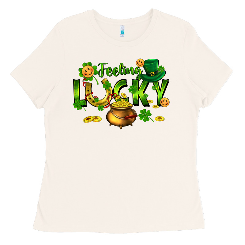 Feeling Lucky Ladies Tee by FaDigitalArtStudio | Teevron