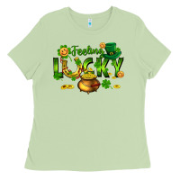 Matcha feeling lucky Ladies Tee - FaDigitalArtStudio