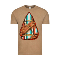 Vintage Coffee turquoise serape tooled leather arrowhead Vintage Tee - Jasminsmagicworld