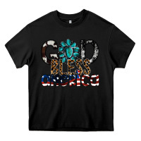 Black god bless america Heavy Core Tee - SublimationCraftShop