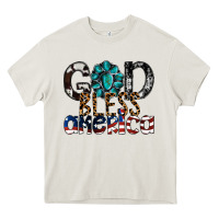 Cream god bless america Heavy Core Tee - SublimationCraftShop