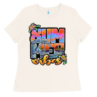 Bone sum mer vibes Ladies Tee - JahusDesignShop