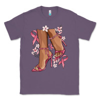 Lavender cancer high heels Classic Tee - MaliasSmallBusiness